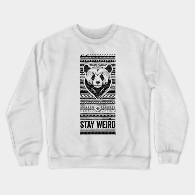 Stay Weird - Old School Crewneck Sweatshirt by AndreasPreis
